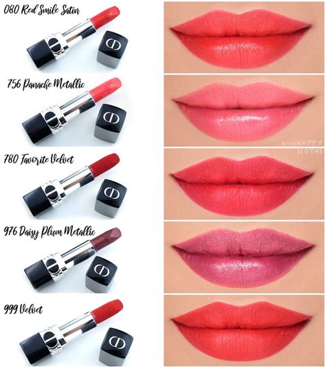 dior rouge n 18|Dior Rouge Dior refillable lipstick.